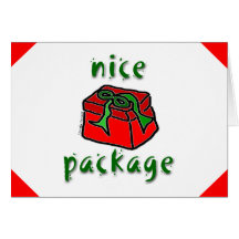 Nice Package Holiday Cards
