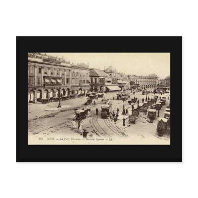 Nice, Place Massena Postcard by gregoryolney2