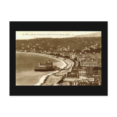 Nice, Promenade des Anglais Postcard by gregoryolney2