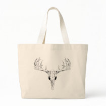 Nice Rack-Trophy Buck-Deer Rack Tote Bags