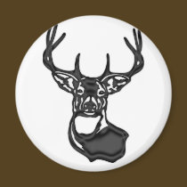Nice Rack~Trophy Buck magnets