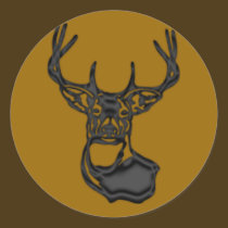 Nice Rack~Trophy Buck stickers