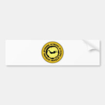 Nice Skydiving Seal Bumper Sticker