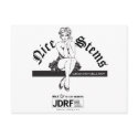 "Nice Stems" postcards