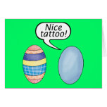 Nice Tattoo Easter Eggs Cards