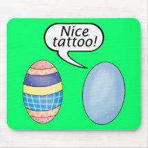 Nice Tattoo Easter Eggs Mouse Mats