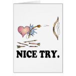 NICE TRY CUPID FAILURE cards