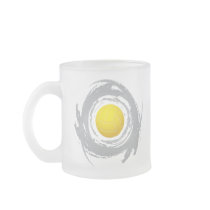 Nice Volleyball Circular Grunge 2 Coffee Mug