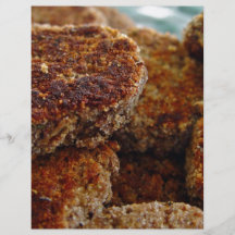 Nicely Grilled veggie patties Personalized Flyer