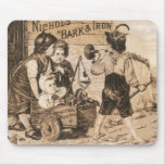 Nichols Bark and Iron mousepads