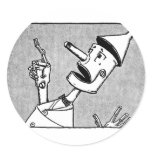 Nick Chopper the Tin Woodman Sticker