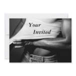 Nick Tease bw, Your   Invited invitations