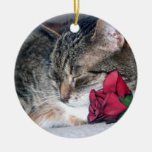 Nicky & A Rose Ornament