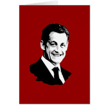 Nicolas Sarkozy Greeting Card