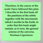 nicolaus copernicus quote posters
