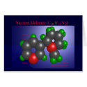 Nicotine Molecule (card)