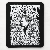 Nietzche - Art - Mod Mouse Pads