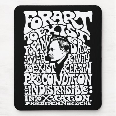 Nietzche - Art - Mod Mouse Pads by kbilltv
