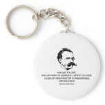 Nietzche - Intoxication keychains
