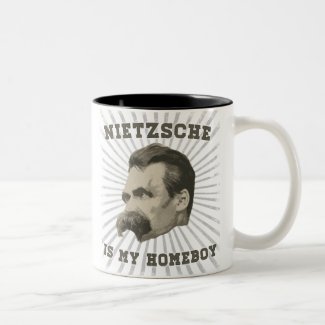 Nietzsche Is My Homeboy Mug