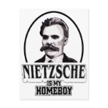 Nietzsche Is My Homeboy Postcard