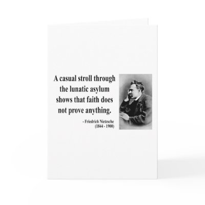Nietzsche Quote 1b Cards by atheist_store