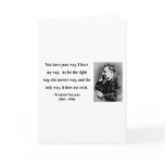 Nietzsche Quote 1b Greeting Card
