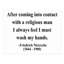 Nietzsche Quote 3a Post Card