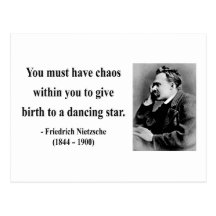 Nietzsche Quote 6b Post Card