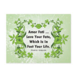 Nietzsche Quote Love Your Fate ... postcards