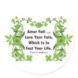 Nietzsche Quote Love Your Fate ... stickers