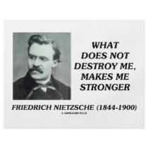 Nietzsche What Does Not Destroy Me Makes Stronger