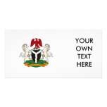 Nigeria Coat of Arms photo cards