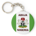 nigeria flag copy, Nigeria_coa, NIGERIA, ABUJA keychains