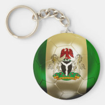 Nigeria Football Key Chain