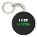 NIGERIA Keychain - Customised