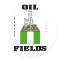 Nigeria Oil Fields,Sticker,Agbami Oil Field,Oil