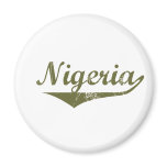 Nigeria Revolution Style magnets