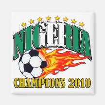Nigeria Soccer Magnets