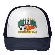 Nigeria Soccer Trucker Hats