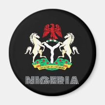 Nigerian Emblem Fridge Magnet