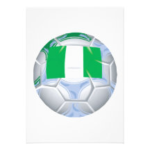 Nigerian Soccer Ball Invitation
