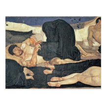 Night, 1890 (oil on canvas) postcards