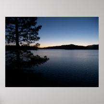 Night at the lake posters