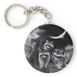 Night Bandits Art Keychain