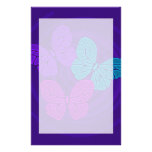 Night butterflies Stationery