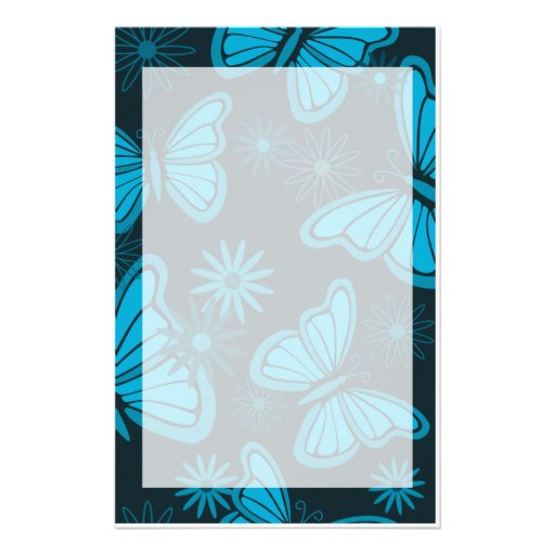 Night butterflies Stationery