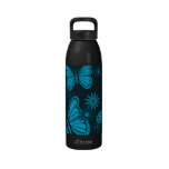 Night butterflies Water Bottle