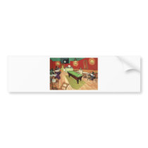 Night Cafe - Vincent Van Gogh Bumper Stickers