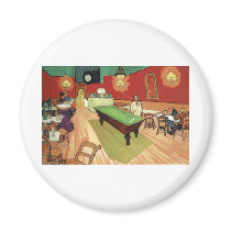 Night Cafe - Vincent Van Gogh Magnets